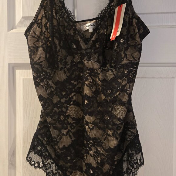 BNWT - Popilush Shapewear Bodysuit V Neck Tummy Control - XXL(14-16) - Picture 2 of 3